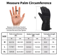 lúvora's  electric heated gloves