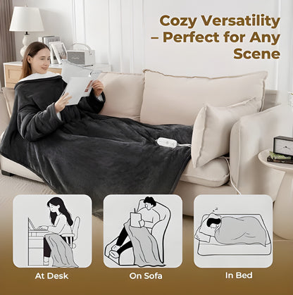 lúvora's Warming Fleece Robe