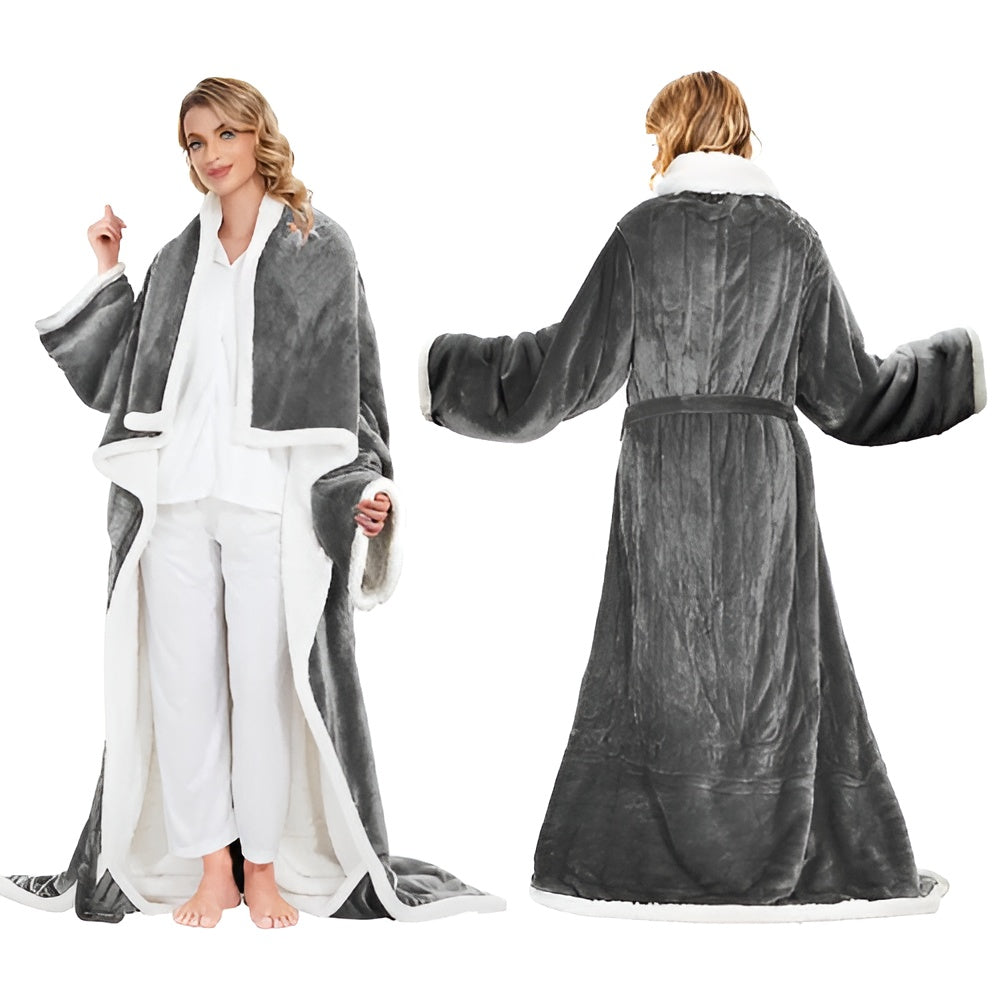 lúvora's Warming Fleece Robe