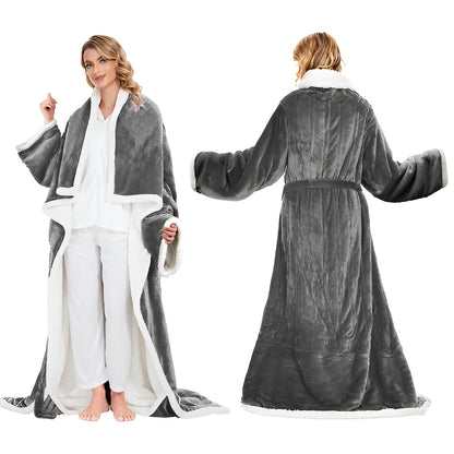 lúvora's Warming Fleece Robe