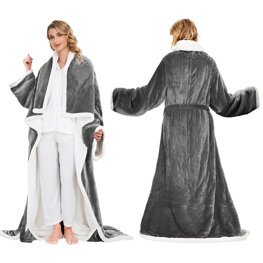 lúvora's Warming Fleece Robe